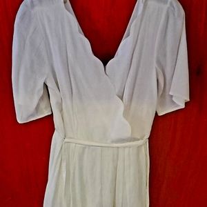 White Romper (Shorts)